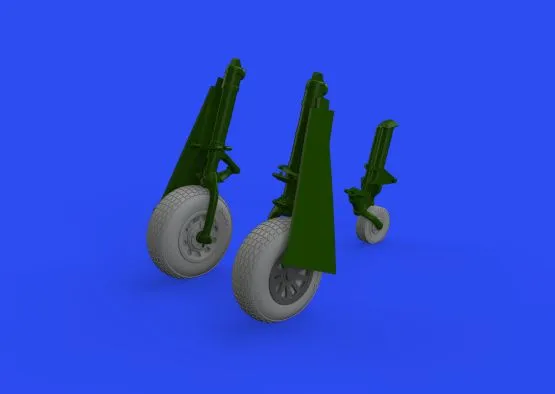 P-51D wheels block tread 2 1:48