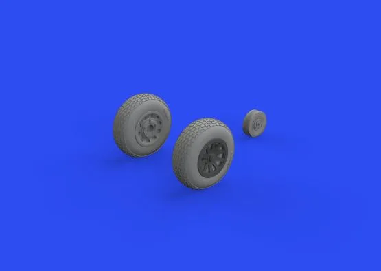 P-51D wheels block tread 2 1:48