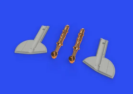 Spitfire Mk. Va/ b undercarriage legs BRONZE 1:48