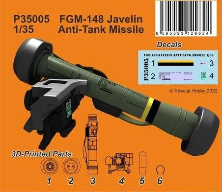 FGM-148 Javelin Anti-Tank Missile 1:35