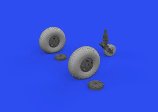 Mosquito wheels 1:48