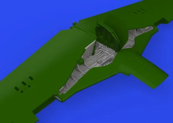 P-51D wheel bay PRINT 1:48