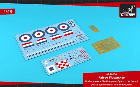 Fairey "Flycatcher" floatplane on metal floats 1:48