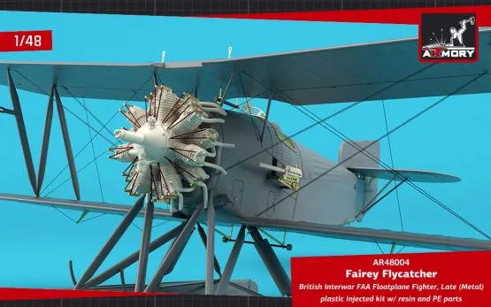 Fairey "Flycatcher" floatplane on metal floats 1:48