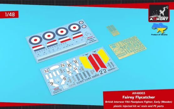Fairey "Flycatcher" floatplane on wooden floats 1:48