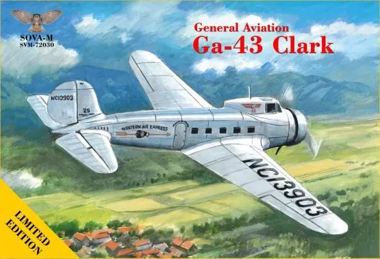 GA-43 "Clark" airliner (Western Air Express) 1:72