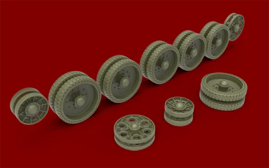 T-34 Wheels Set - 1942 Series 1:35