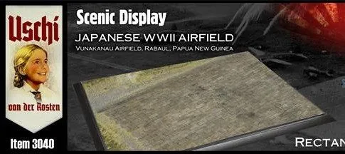 Japanese WWII Airfield rectangular 1:48