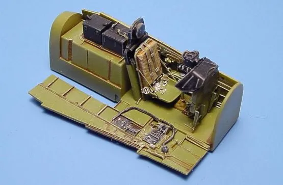 P-51D Mustang cockpit set für Tamiya 1:48
