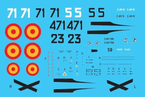 Hispano HA-1112 M1L - Spanish Air Force 1:72
