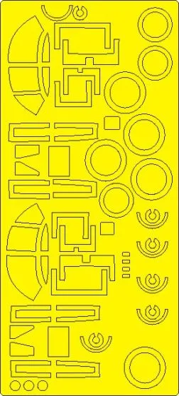 B-26K Counter Invader (early) EXPERT mask for ICM 1:48