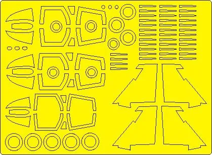 F-4EJ Phantom II EXPERT mask for Fine Molds 1:72