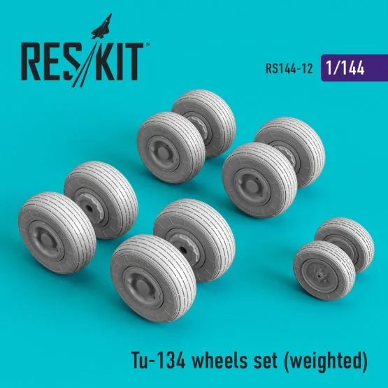 Tu-134 wheels set 1:144