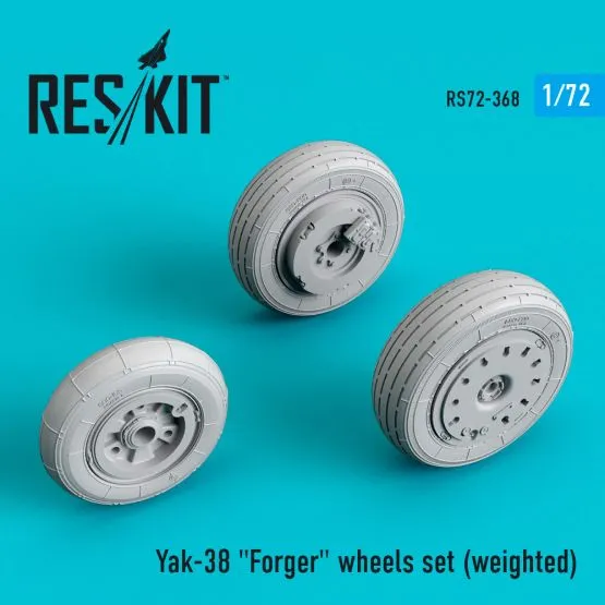 Yak-38 "Forger" wheels 1:72 Yak-38 "Forger" wheels 1:72