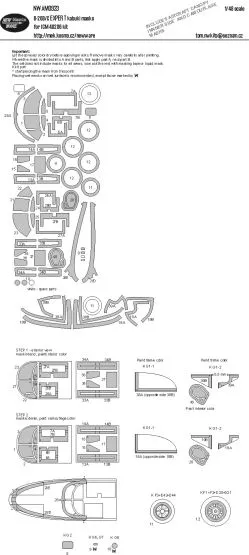 DB-26B/C EXPERT mask for ICM 1:48