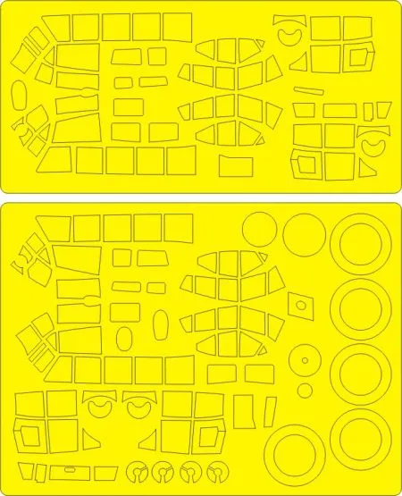Ju 88A-8 Paravane EXPERT mask for ICM 1:48