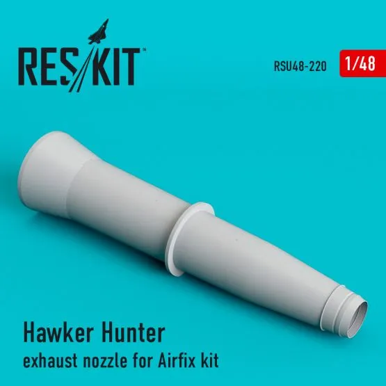 Hawker Hunter exhaust nozzle for Airfix 1:48
