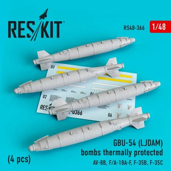 GBU-54 (LJDAM) bombs thermally protected 1:48