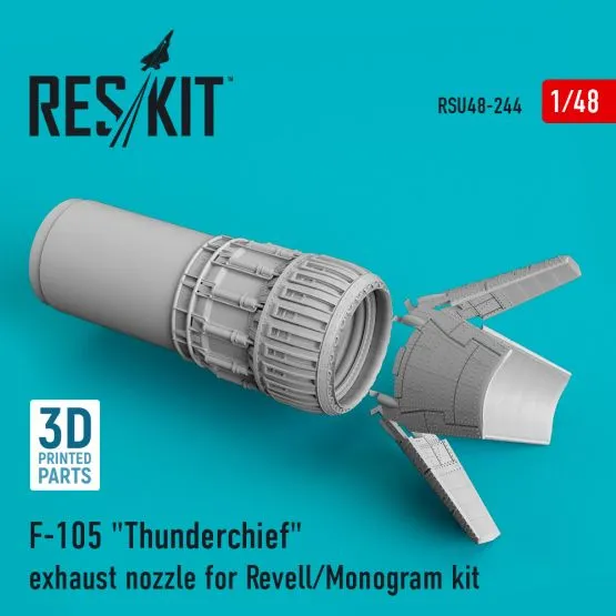 F-105 exhaust nozzle for Revell/Monogram 1:48