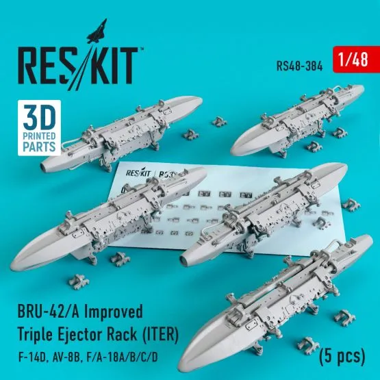 BRU-42/A Improved Triple Ejector Rack (ITER) 1:48