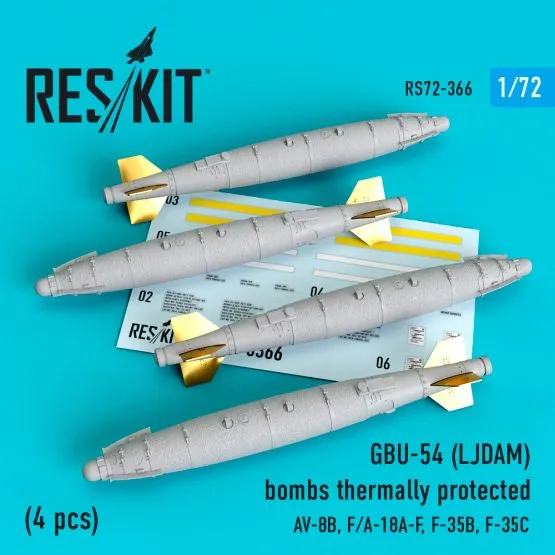 GBU-54 (LJDAM) bombs thermally protected 1:72