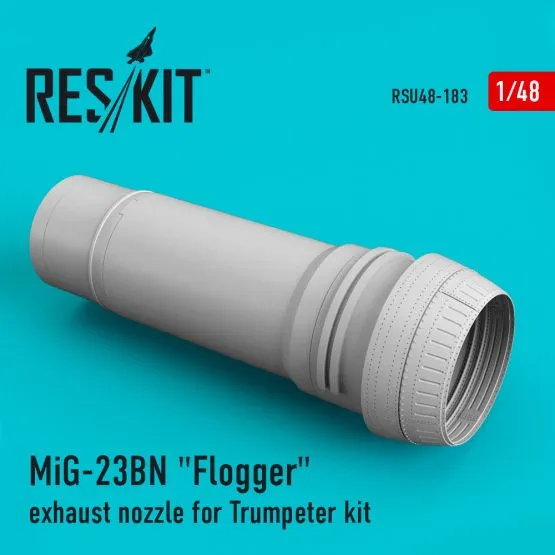 MiG-23BN exhaust nozzle for Trumpeter 1:48 MiG-23BN exhaust nozzle for Trumpeter 1:48