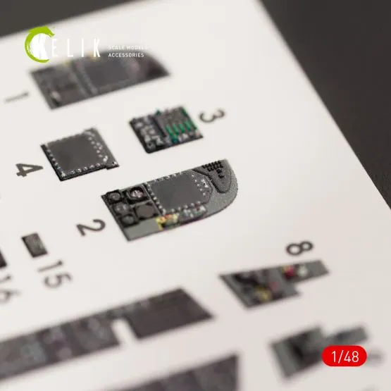 F/A-18B "Hornet" interio for Kinetic 1:48