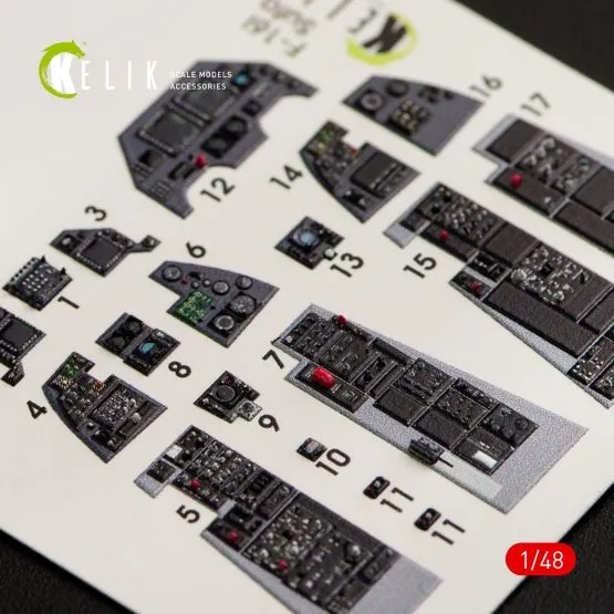 F-16I "Sufa" interior for Kinetic 1:48
