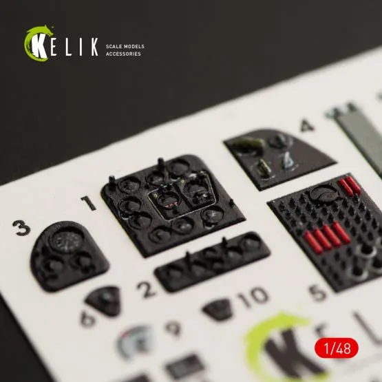 SBD-4 "Dauntless" interior for Hasegawa 1:48