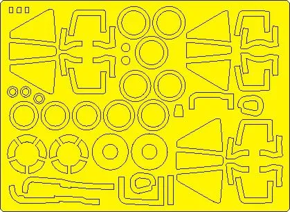 Su-25 Frogfoot ADVANCED mask for Zvezda 1:48