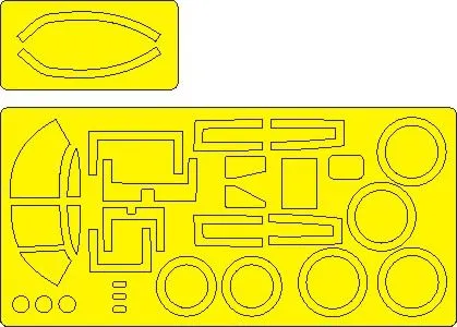 JD-1D Invader mask for ICM 1:48