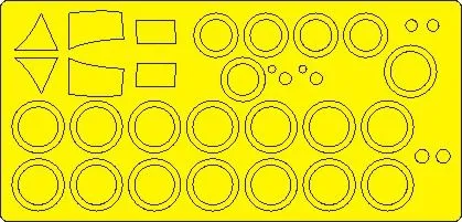 SR-71A Blackbird mask for Revell 1:48