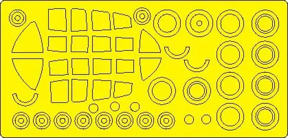 AJ-1 Savage mask for Roden 1:72