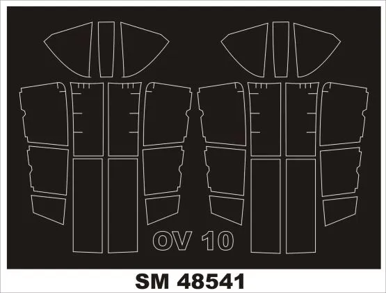 OV-10D mask for ICM 1:48