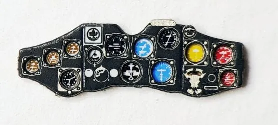PZL P.11B - Instrument panel 1:72 PZL P.11B - Instrument panel 1:72