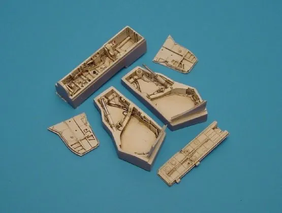 F-4 Phantom II wheel bays for Hasegawa 1:48