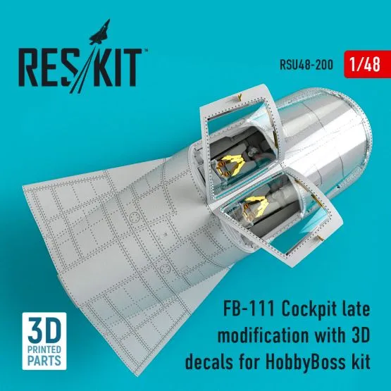 FB-111 Cockpit set late for Hobby Boss 1:48