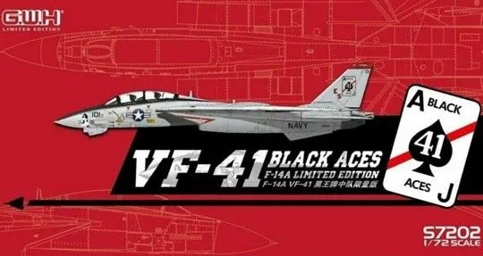 F-14A VF-41 Black Aces 1:72