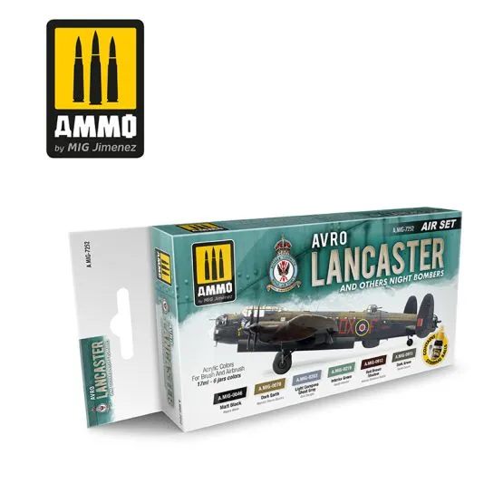 Avro Lancaster & other Night Bombers (6x12ml)