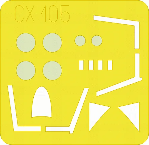 Hunter F Mk.6 mask for Revell 1:72