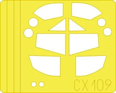 A-37 mask for Academy 1:72