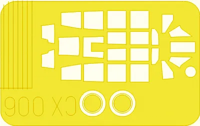 A6M5 Zero mask for Hasegawa 1:72