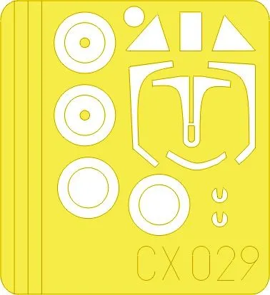 Fw 190A mask for Tamiya 1:72