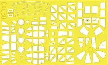 Ki-67 Peggy mask for Hasegawa 1:72