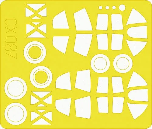 P-38 mask for Academy 1:72