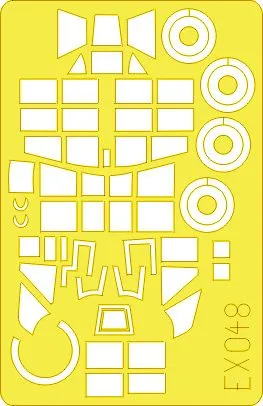 Ju 87B Stuka mask for Hasegewa 1:48
