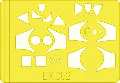 Spitfire Mk. I/V mask for Tamiya 1:48