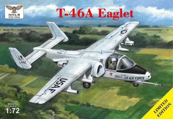 Fairchild T-46A light jet trainer 1:72