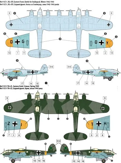 Heinkel He 111Z-1 Zwilling 1:144