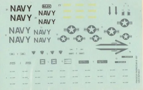 F-14A/B stencils 1:72